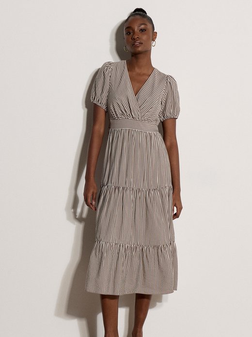 Damen Midikleid