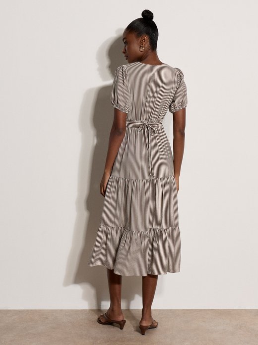 Damen Midikleid
