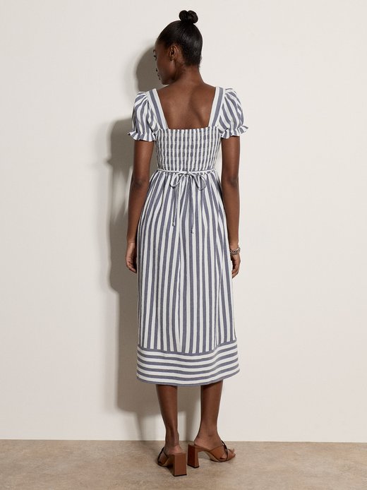 Damen Midikleid