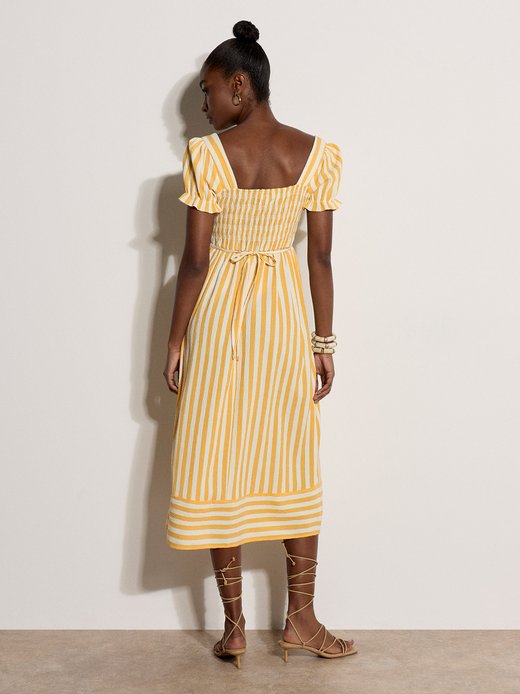 Damen Midikleid
