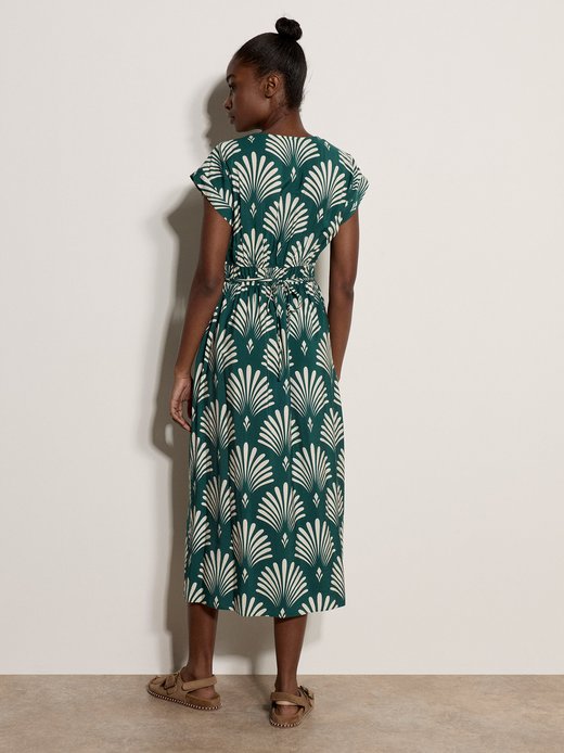 Damen Midikleid