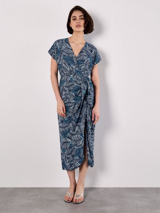 Damen Midikleid