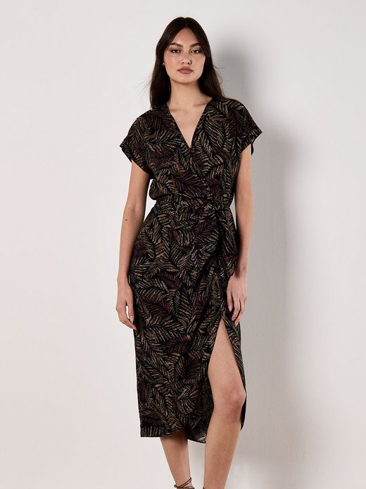 Damen Midikleid