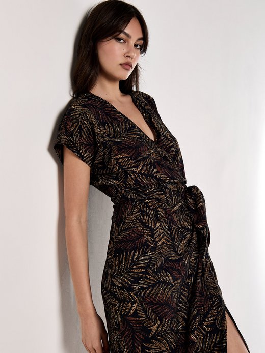 Damen Midikleid