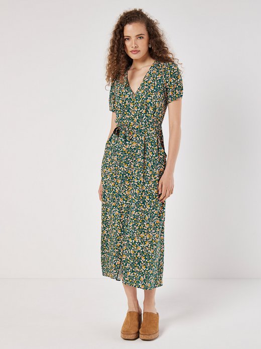 Damen Midikleid