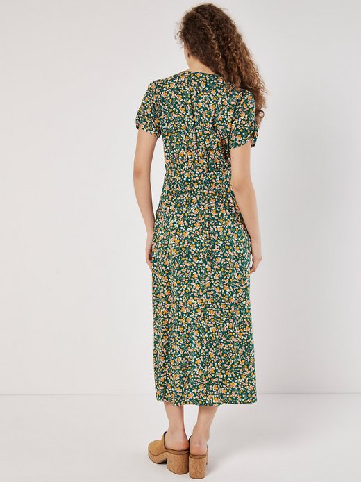 Damen Midikleid