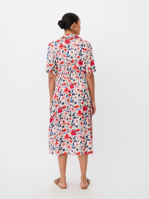 Damen Midikleid