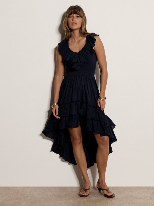 Damen Midikleid