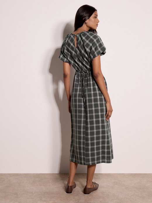Damen Midikleid