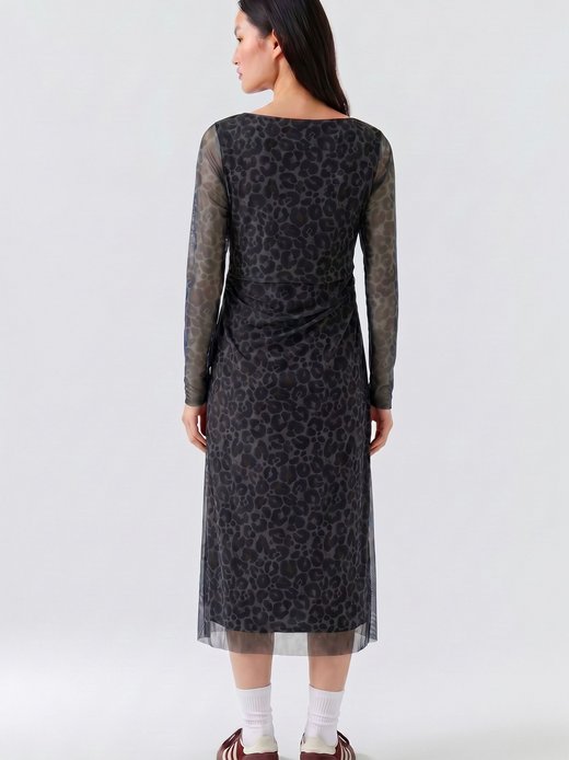 Damen Midikleid
