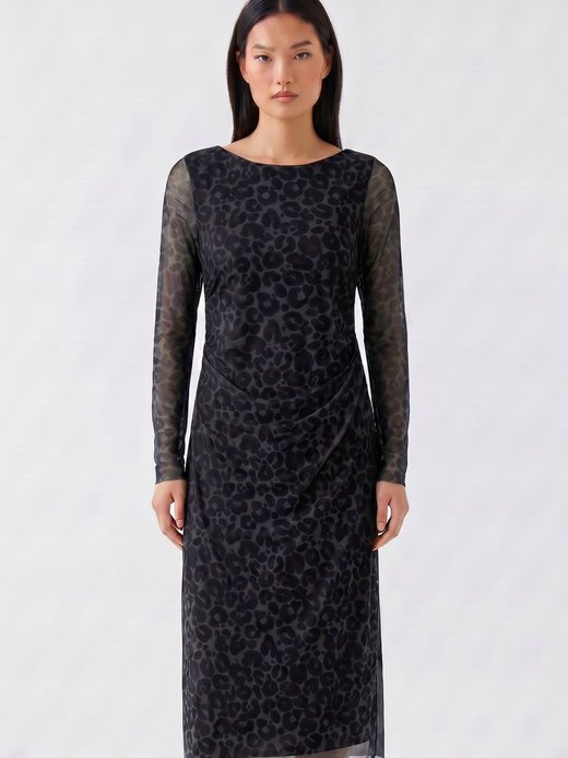 Damen Midikleid
