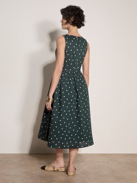 Damen Midikleid