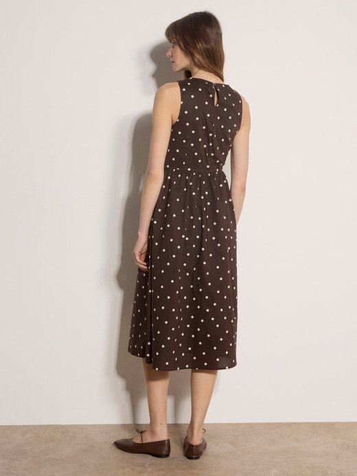 Damen Midikleid