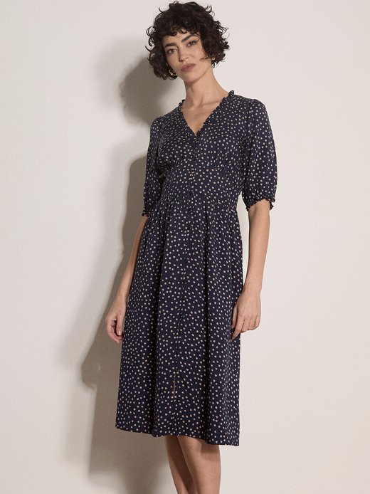 Damen Midikleid
