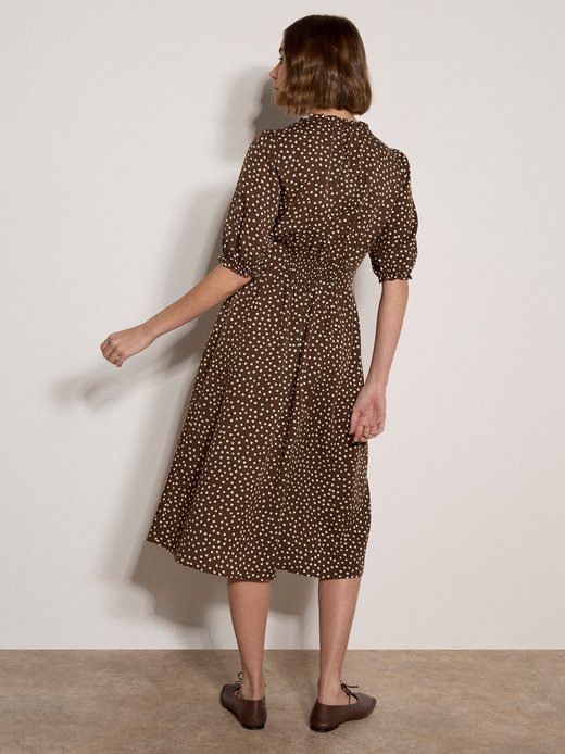 Damen Midikleid