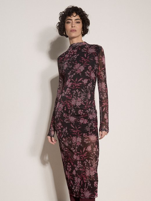 Damen Midikleid