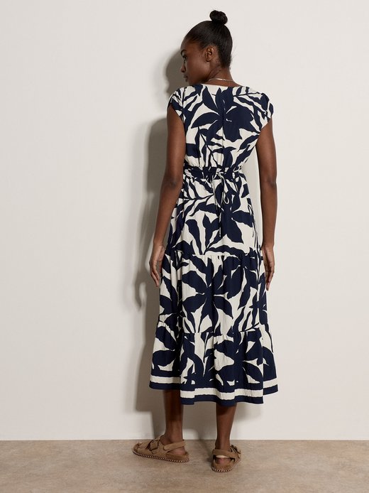 Damen Midikleid