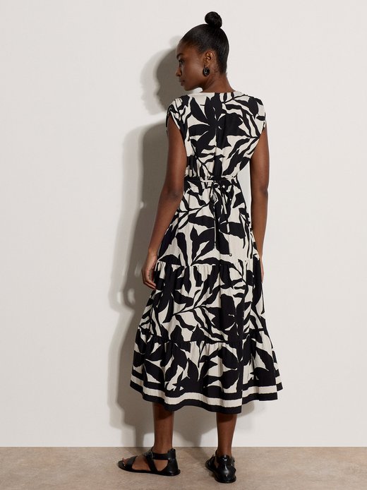 Damen Midikleid