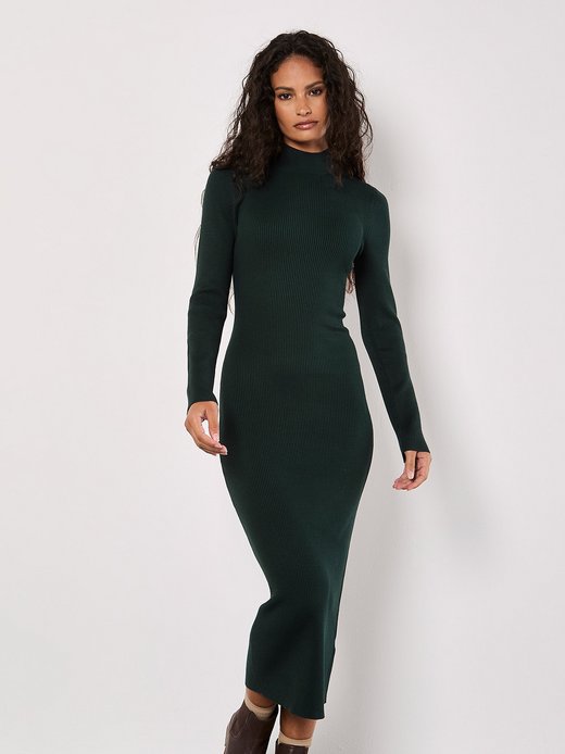 Damen Midikleid