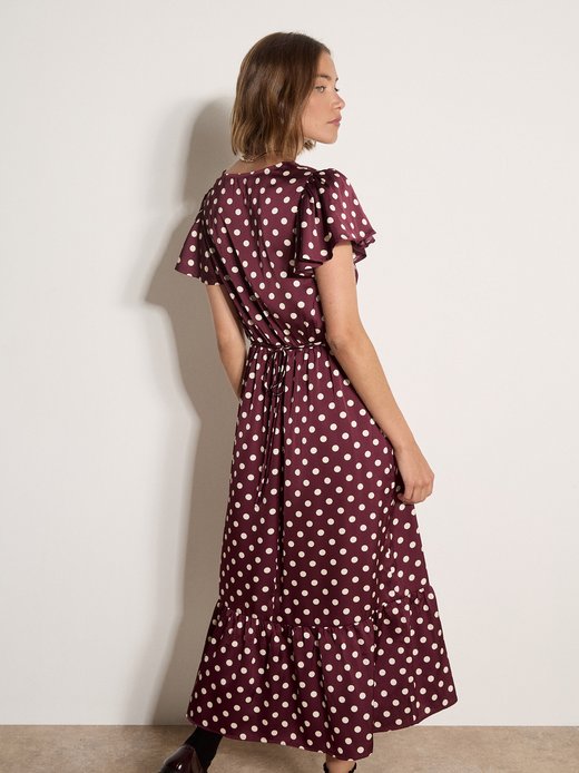 Damen Midikleid
