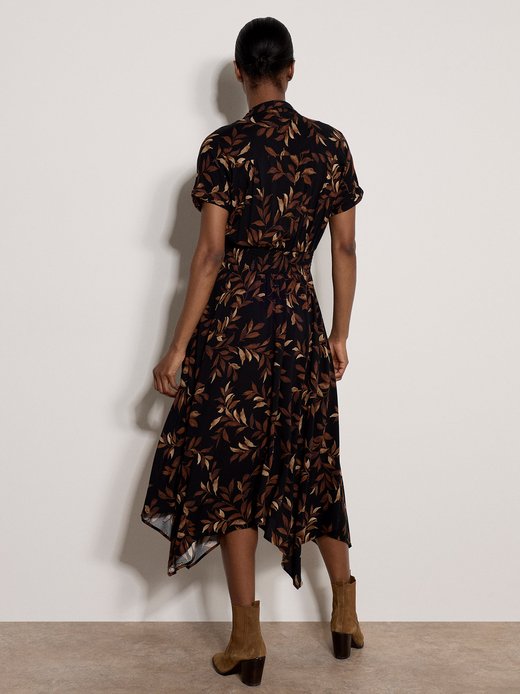 Damen Midikleid