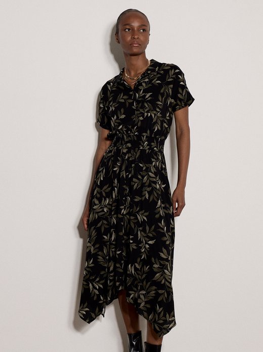 Damen Midikleid