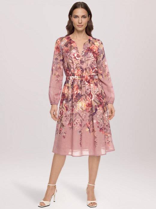 Damen Midikleid