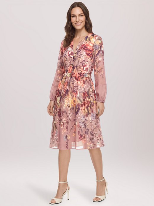 Damen Midikleid