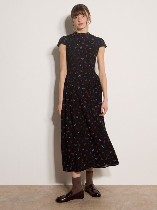 Damen Midikleid