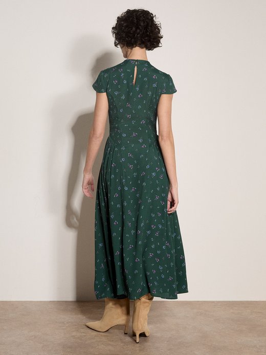 Damen Midikleid