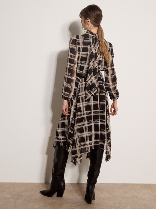 Damen Midikleid
