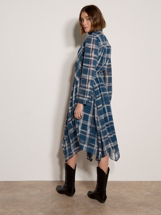 Damen Midikleid