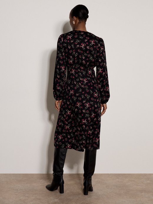 Damen Midikleid