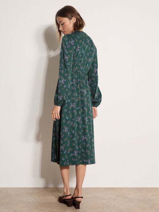 Damen Midikleid