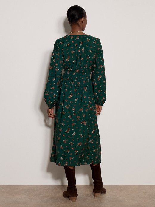Damen Midikleid