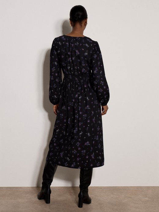 Damen Midikleid