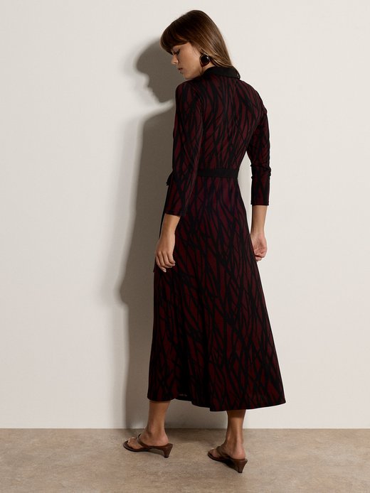 Damen Midikleid