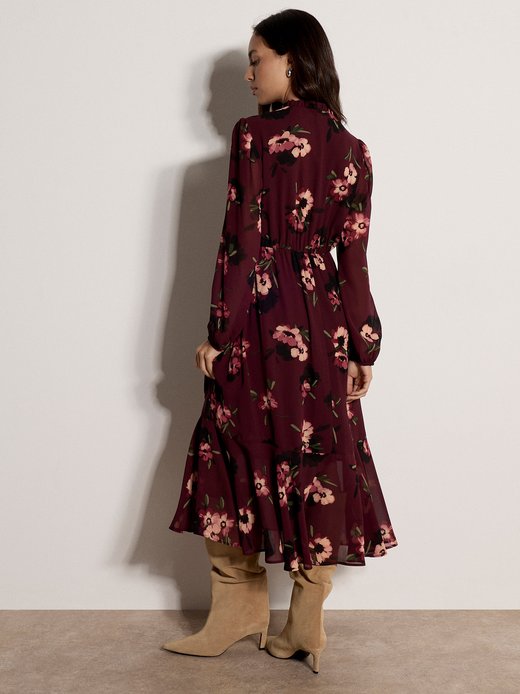 Damen Midikleid