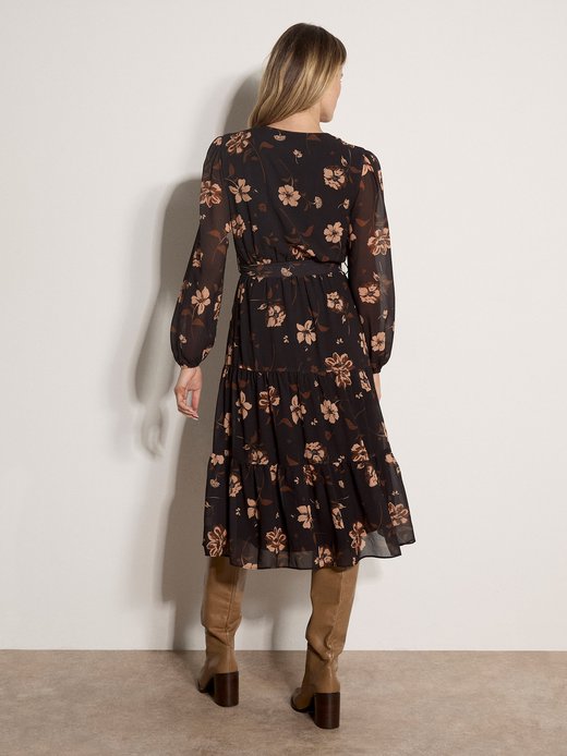 Damen Midikleid