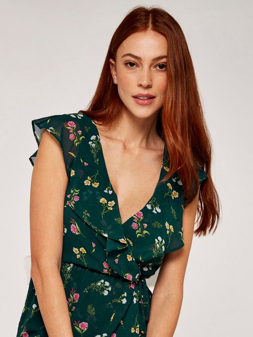 Damen Midikleid