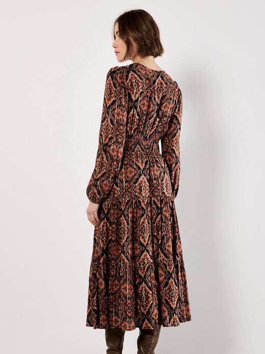 Damen Midikleid