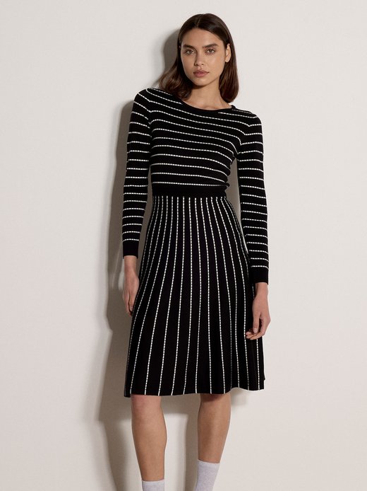 Damen Midikleid