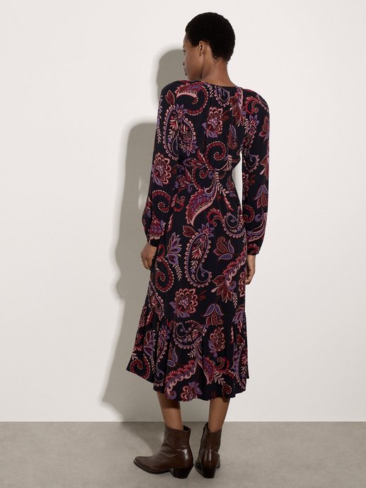Damen Midikleid