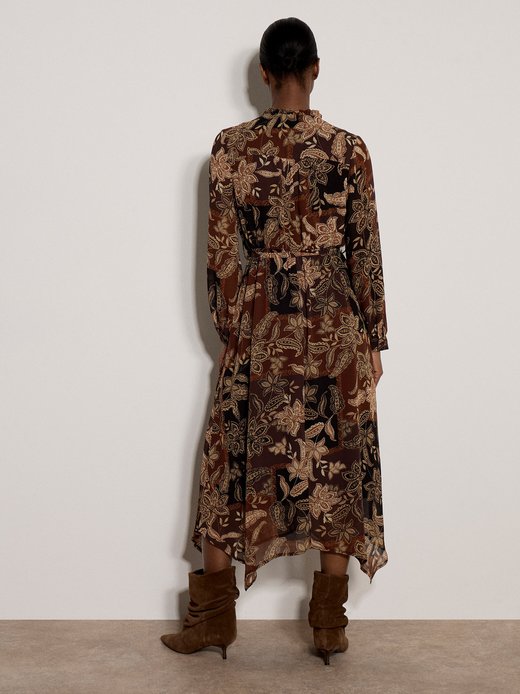 Damen Midikleid