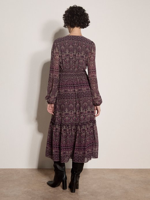 Damen Midikleid