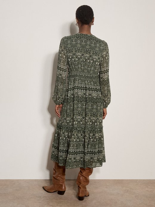 Damen Midikleid