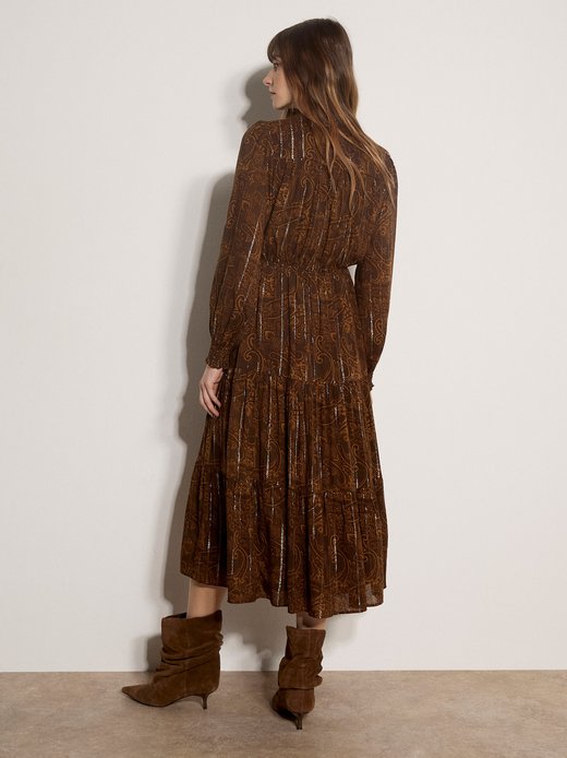 Damen Midikleid