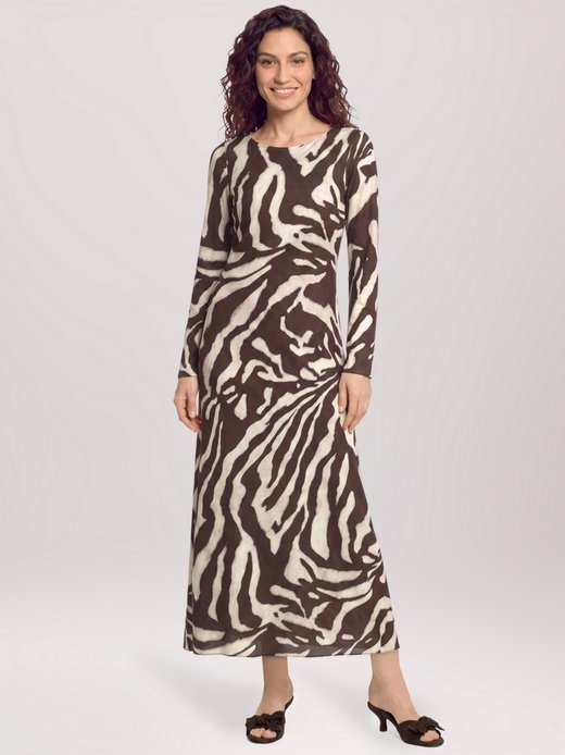 Damen Midikleid
