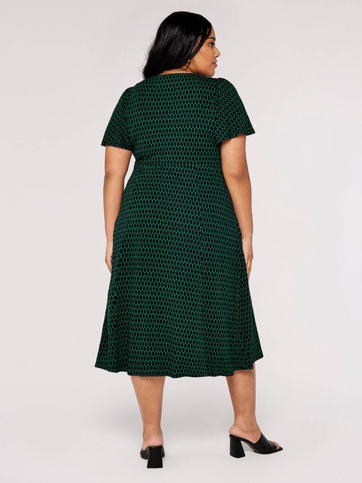 Damen Midikleid