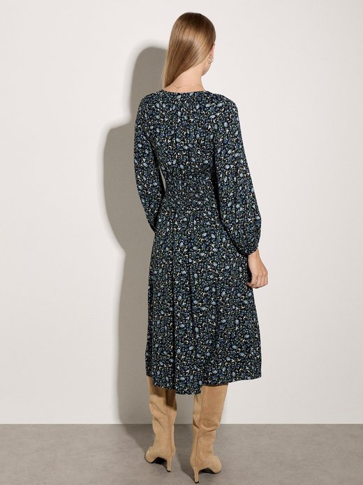 Damen Midikleid